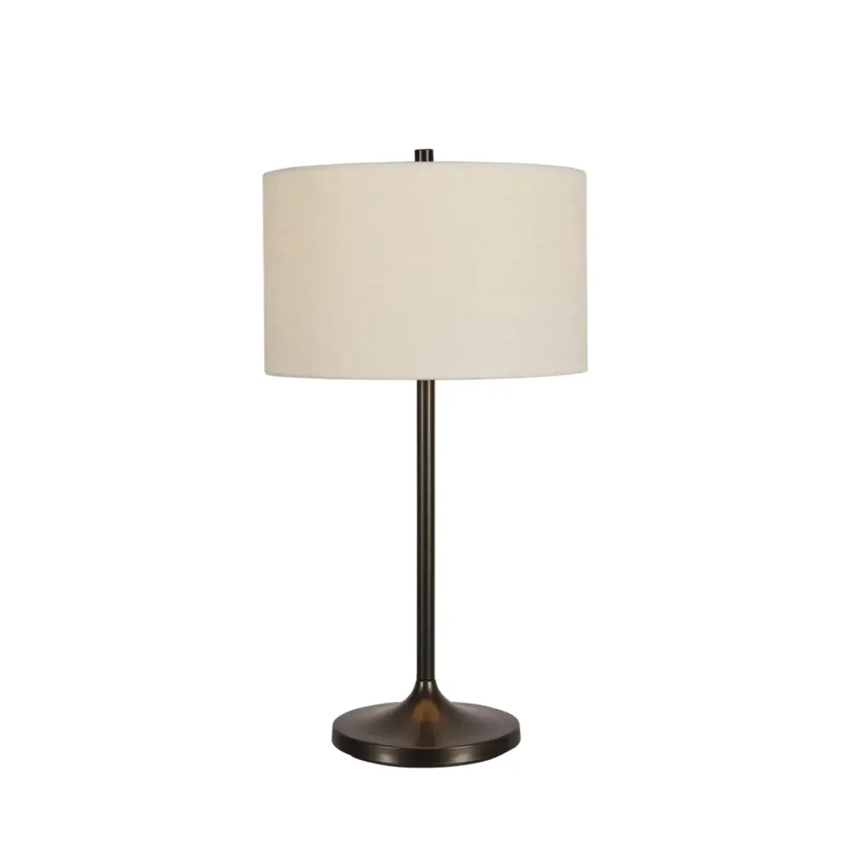 Belid, Soft Tischleuchte Ø34 Leinen Weiß/Metallic-Bronze