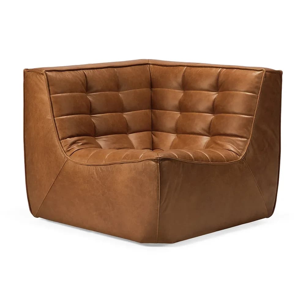Ethnicraft, N701 Ecke Leder