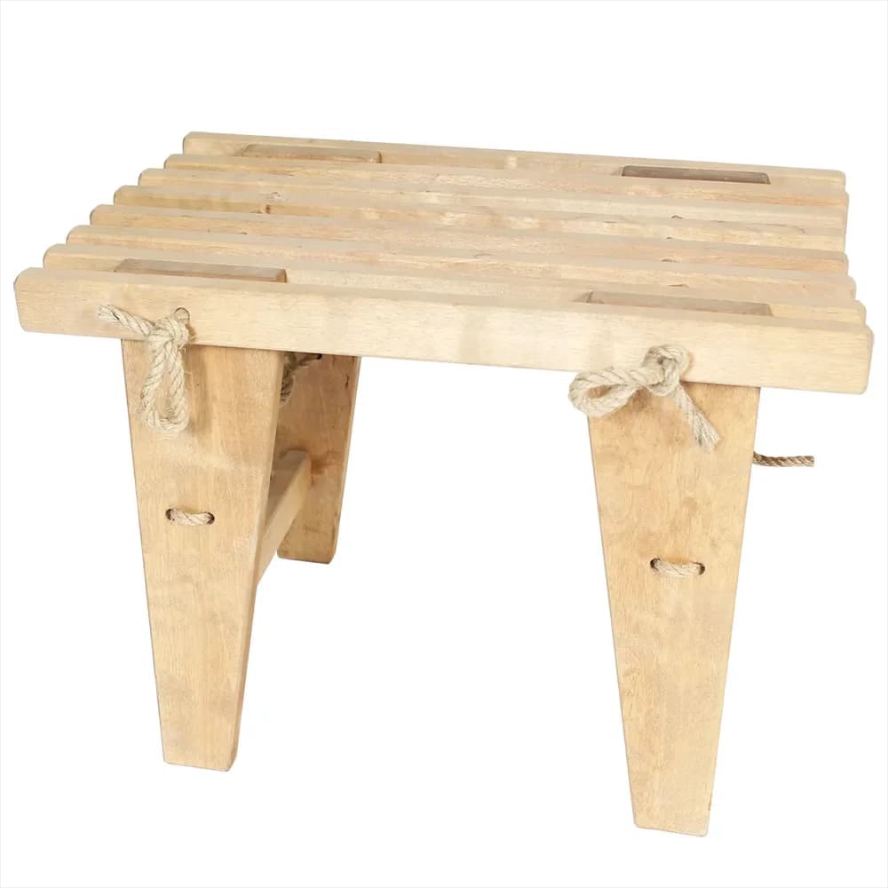 Hillerstorp, Ecobench 60 cm Erle schwarz geölt