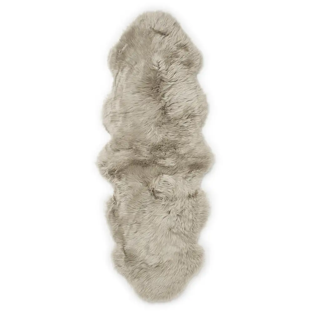 Skinnwille, Gently Schafsfell 60x180 cm Taupe