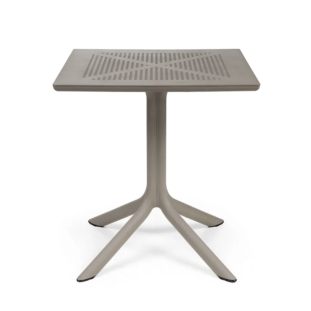Nardi, Clip tisch 70x70 cm Tortora