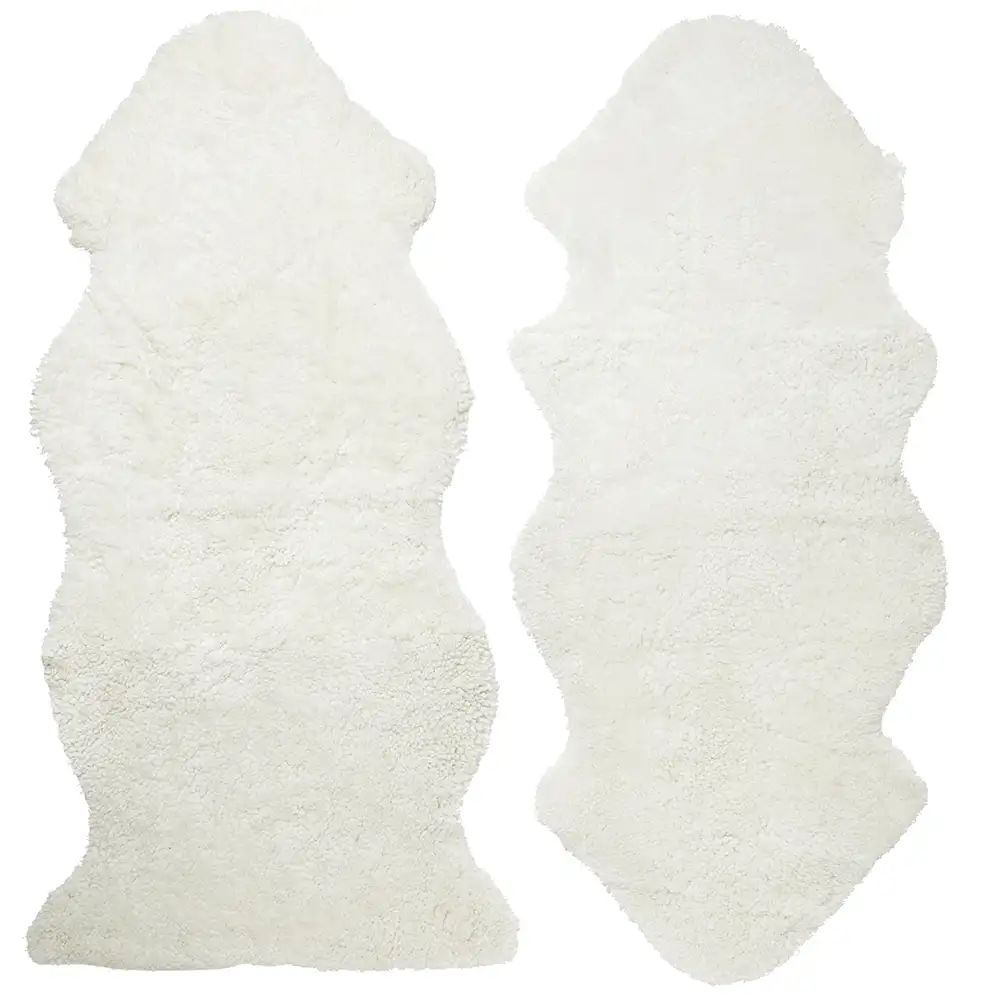 Skinnwille, Curly Schafsfell 1,5 Weiß
