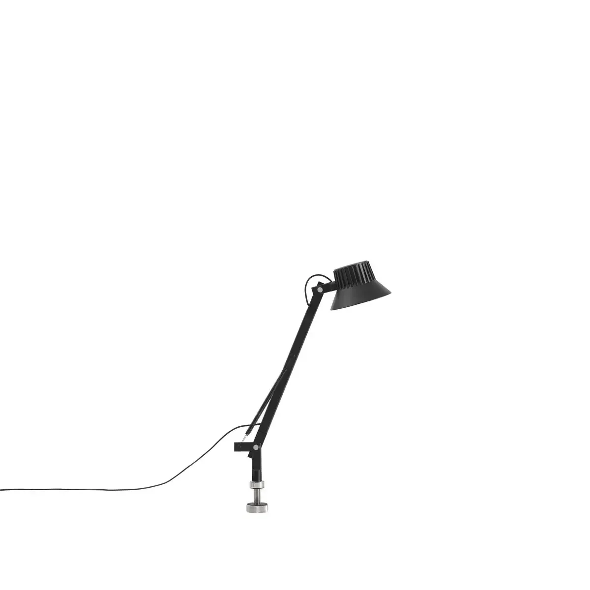 Dedicate Tischleuchte w/Pin S1 Black Muuto - Arbeitszimmer / Büro - Aluminium