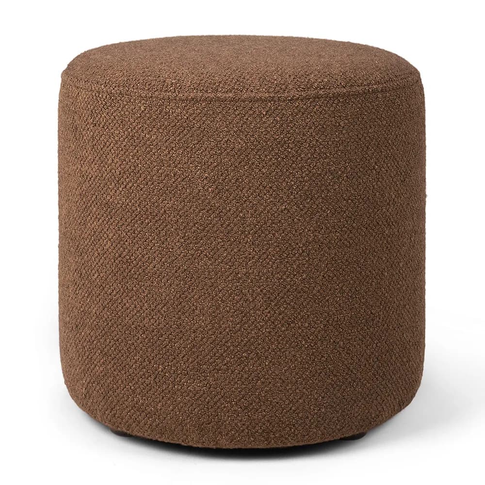 Ethnicraft, Barrow Pouf Ø40 cm Kupfer