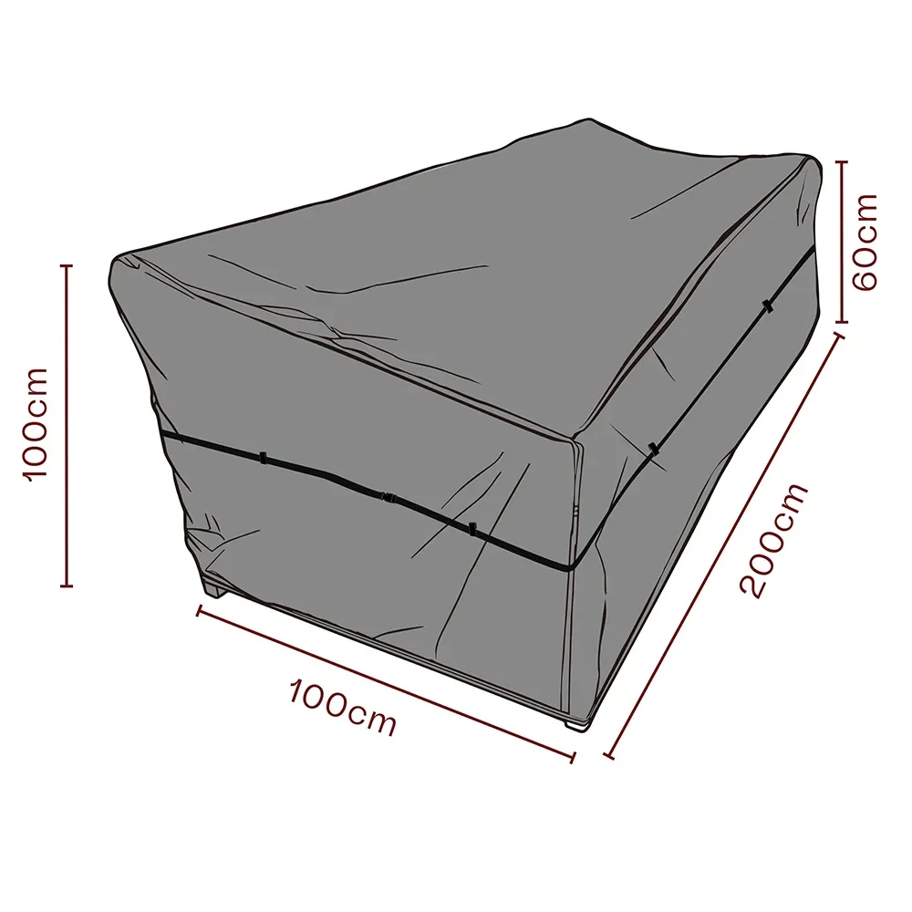 Brafab, Möbelschutzhülle Sofa 200x100x100 cm Premium