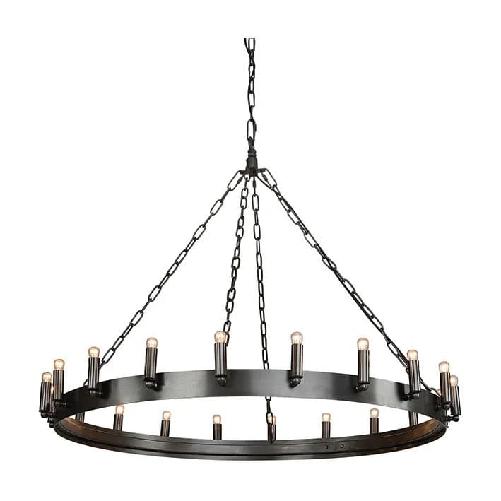 Crown Deckenleuchte antik eisen