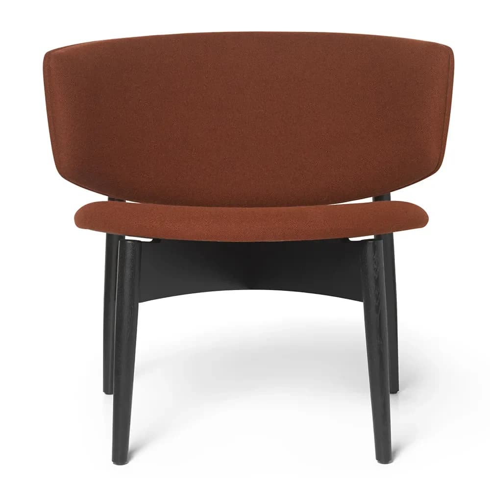 Ferm Living, Herman Lounge Sessel Tonus - Black/Tonus