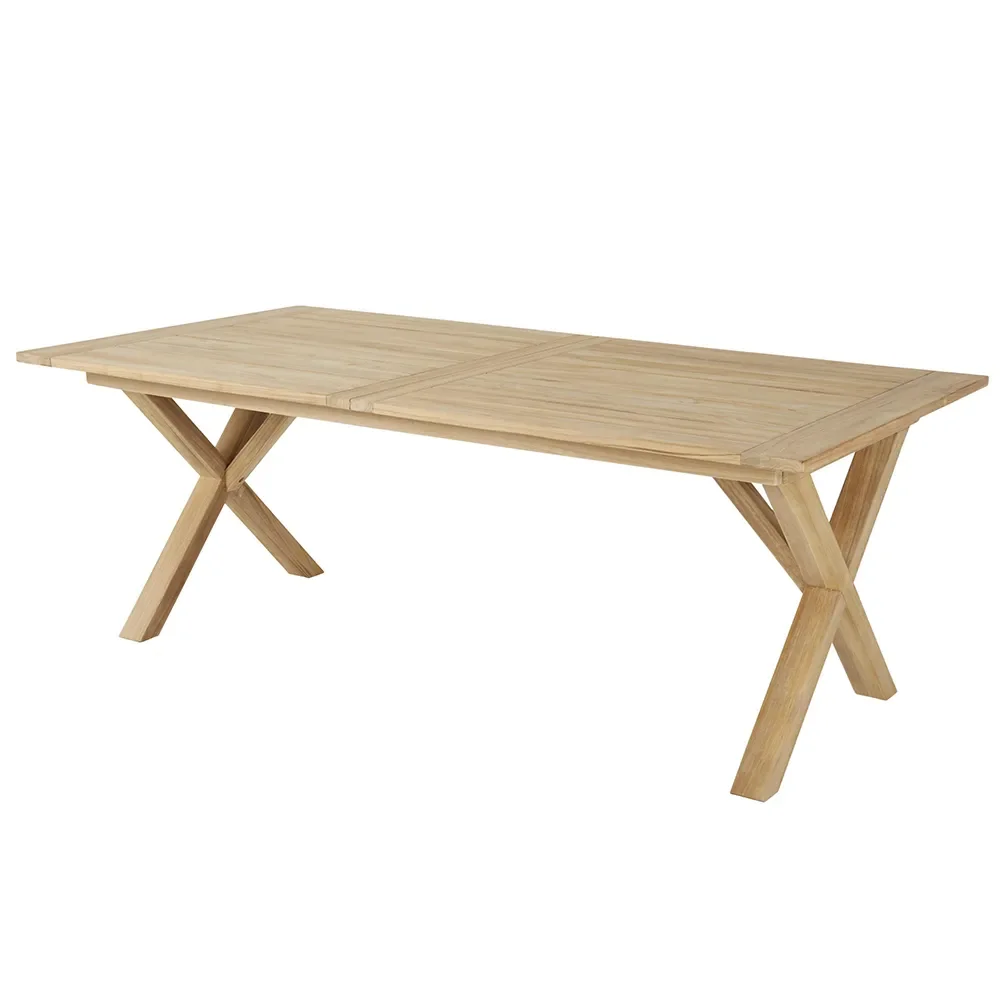 Brafab, Brutus Esstisch 100x200-265 cm Teakholz