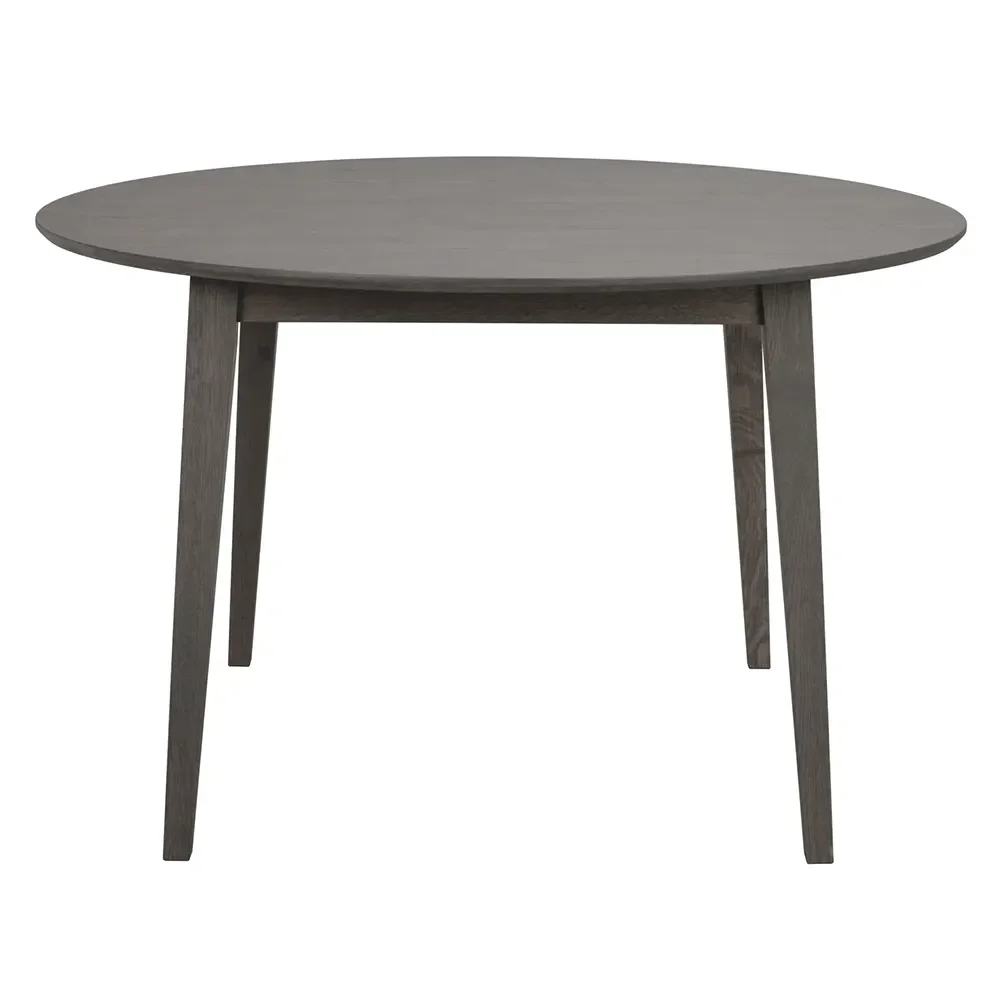 Rowico Home, Filippa Esstisch 120-165x120 cm dunkelbraune Eiche