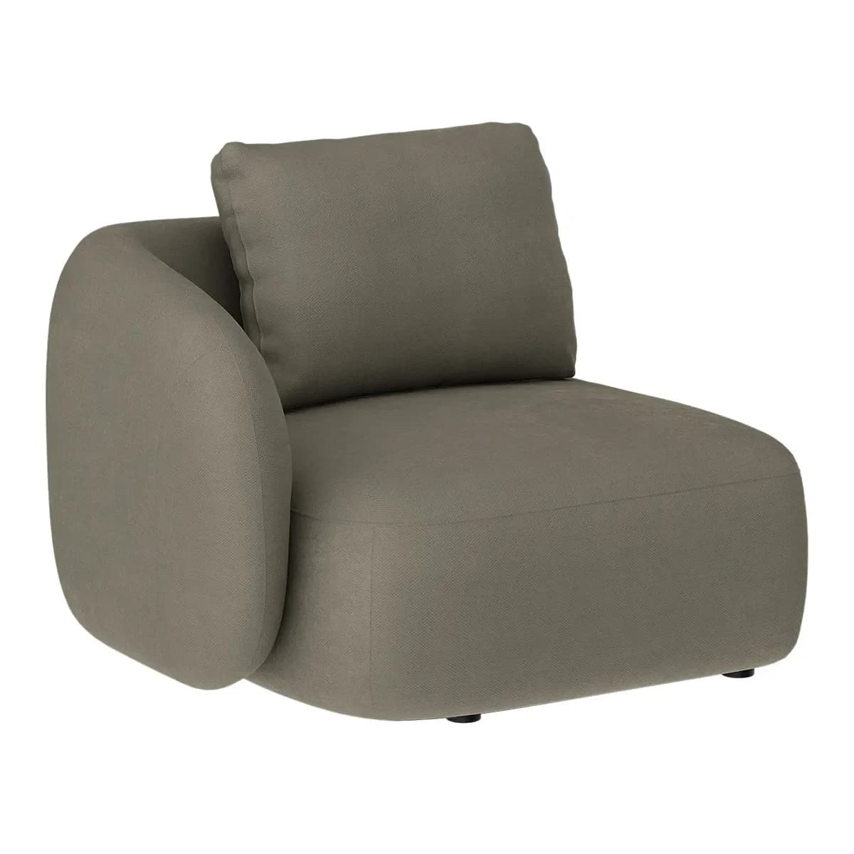 Artwood, Dixon 1-Sitzer Sektion links Haze taupe