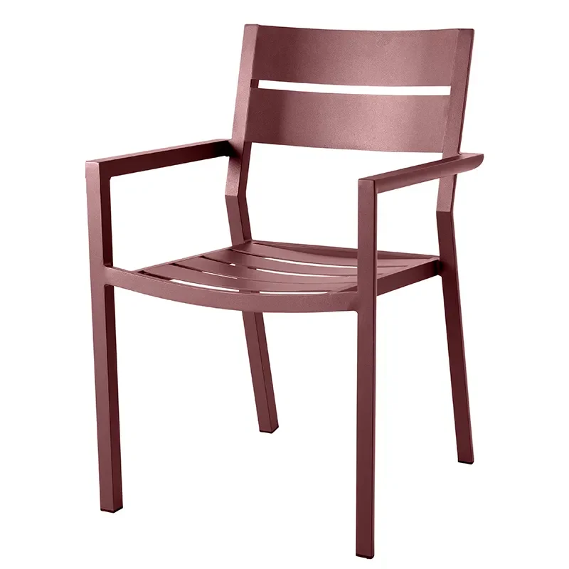 Brafab Delia Armlehnstuhl Zin red