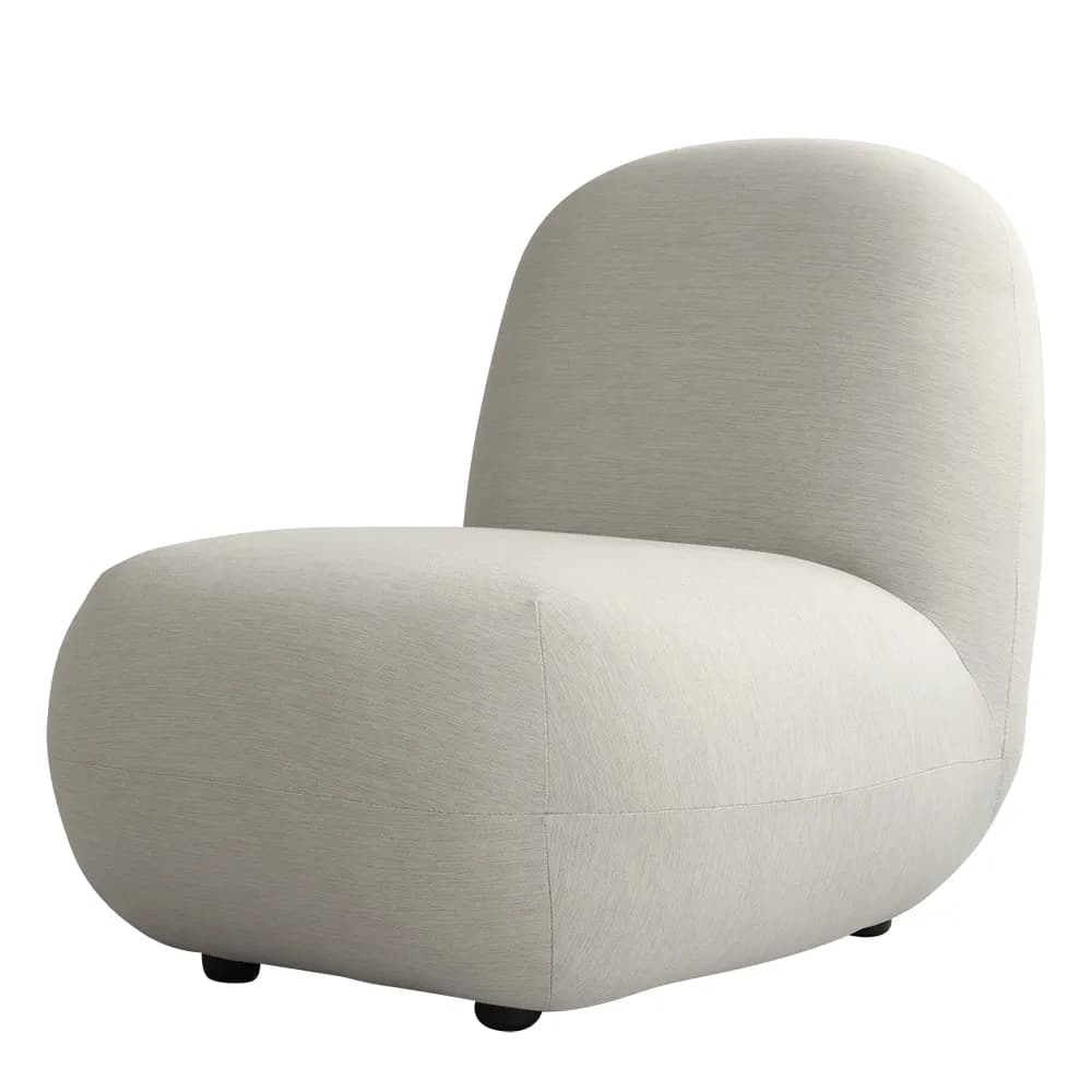 101 Copenhagen, Toe Loungesessel Flat - Warm Ash