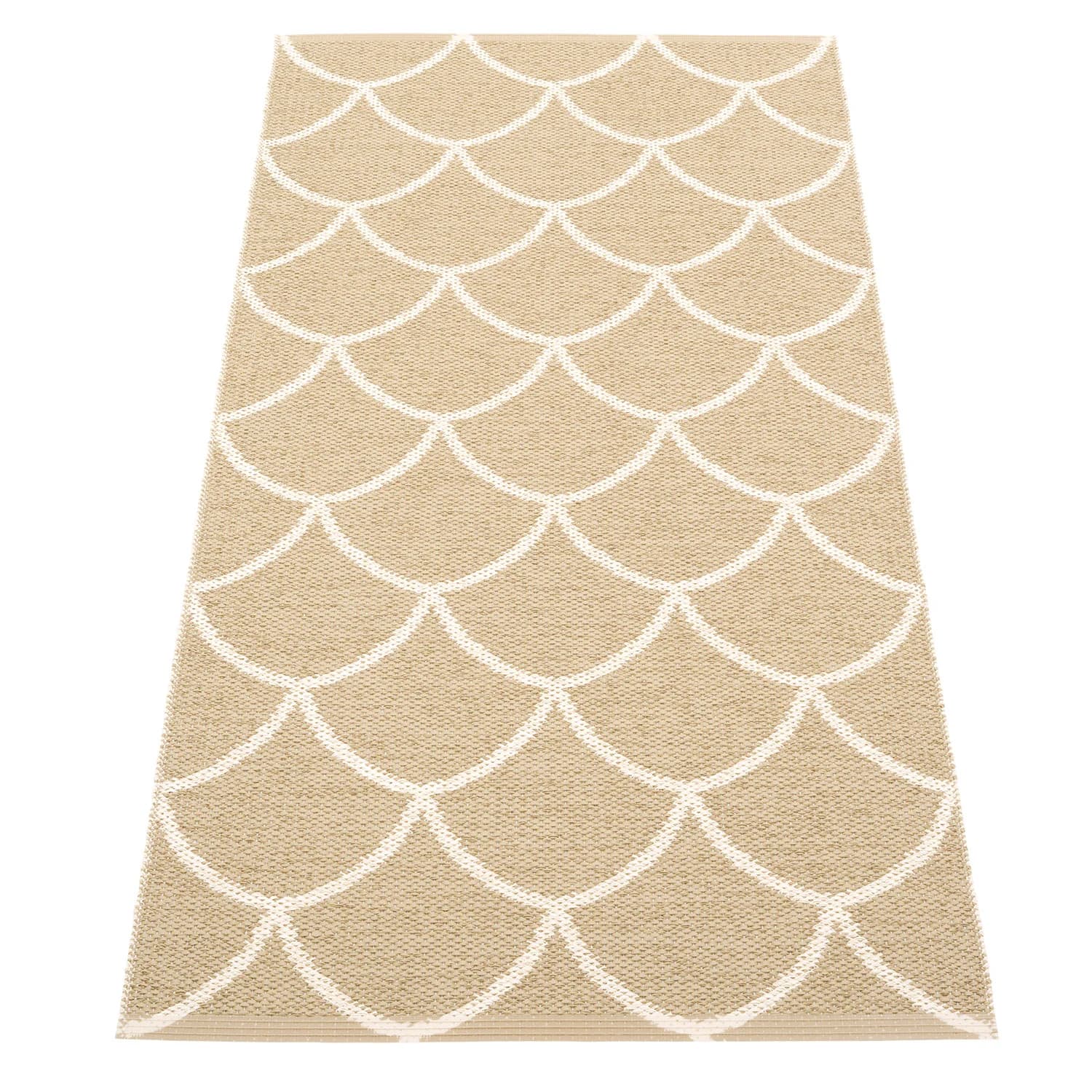 Pappelina, Kotte Teppich 70x150 cm sand / vanilla