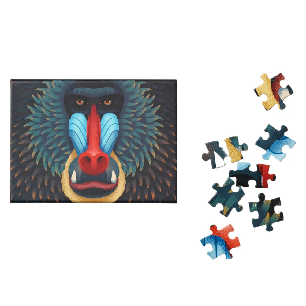 Printworks, Puzzle 100 pieces Mandrill