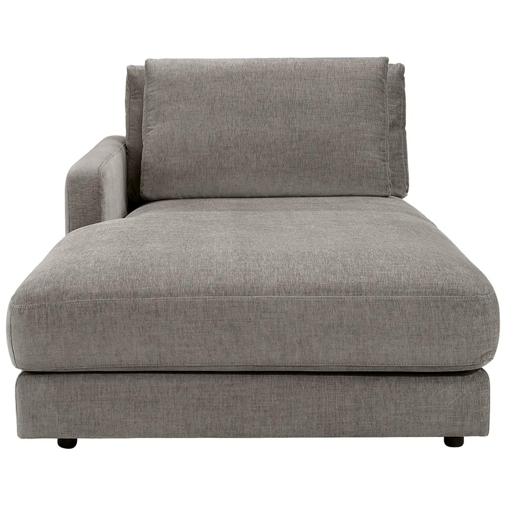 Reno Chaise Longue Hailey Taupe Left