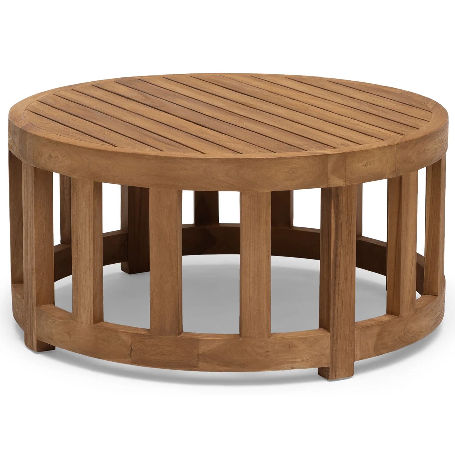 Hillerstorp, Lounge Couchtisch 80 cm Teak