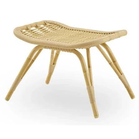 Sika Design, Monet Fußhocker Naturrattan
