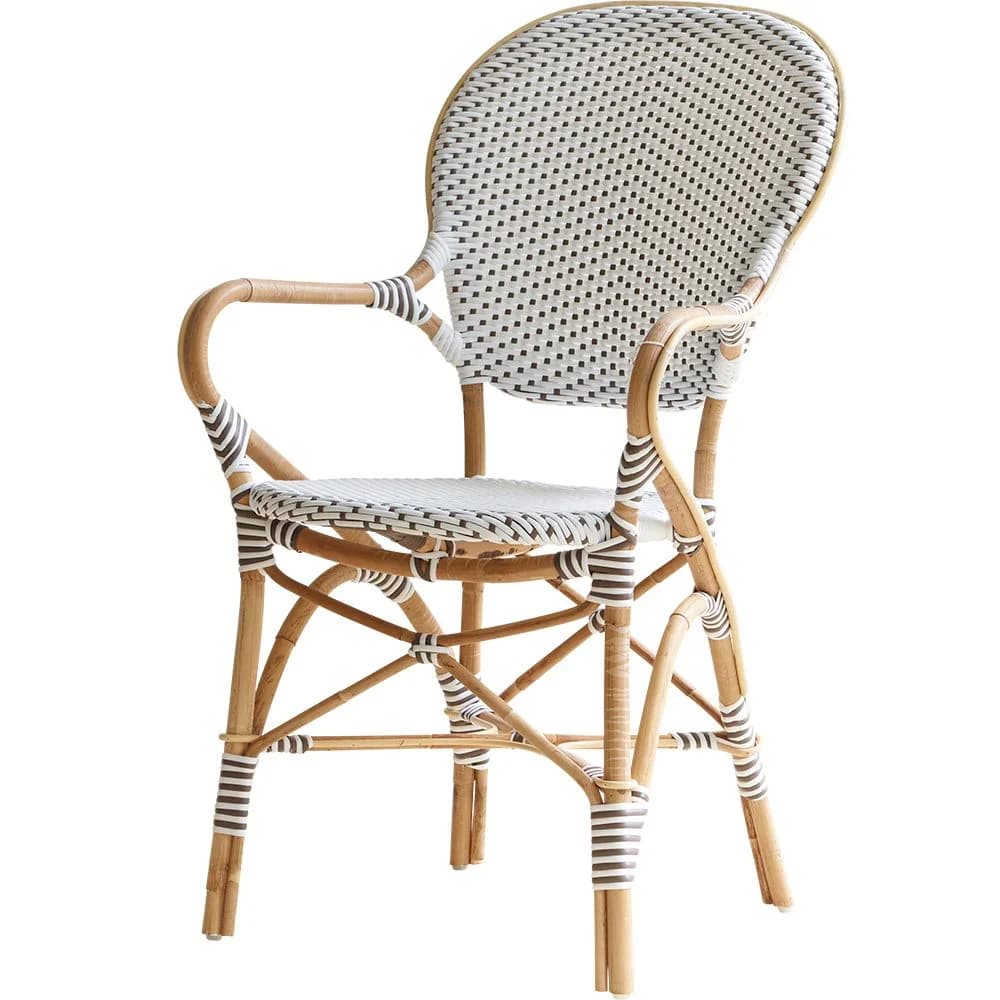 Sika Design, Isabell Sessel grau mit weißem Punkt