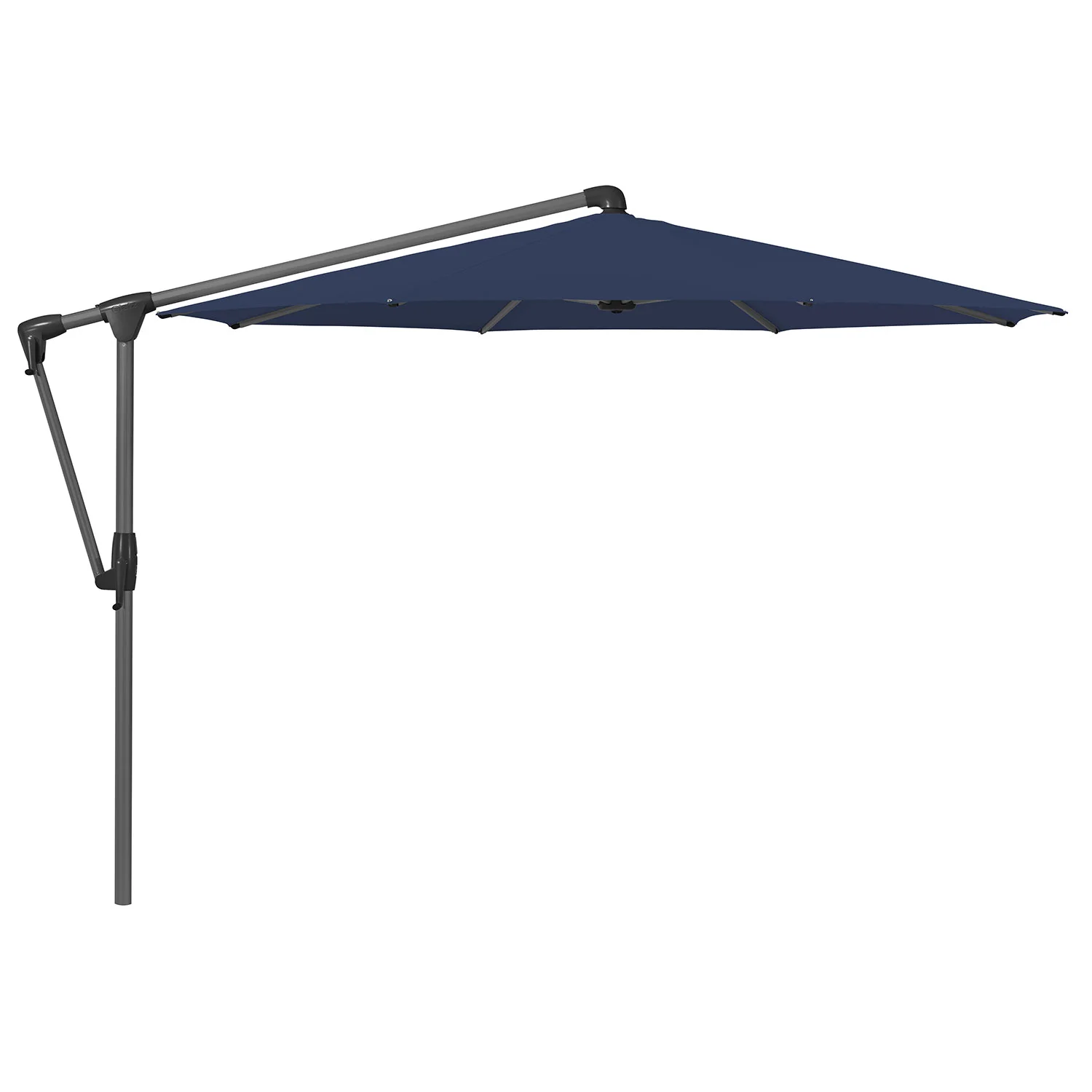 Glatz, Sunwing Casa Seitenmastschirm 300 cm kat.5 antracite alu / 530 atlantic