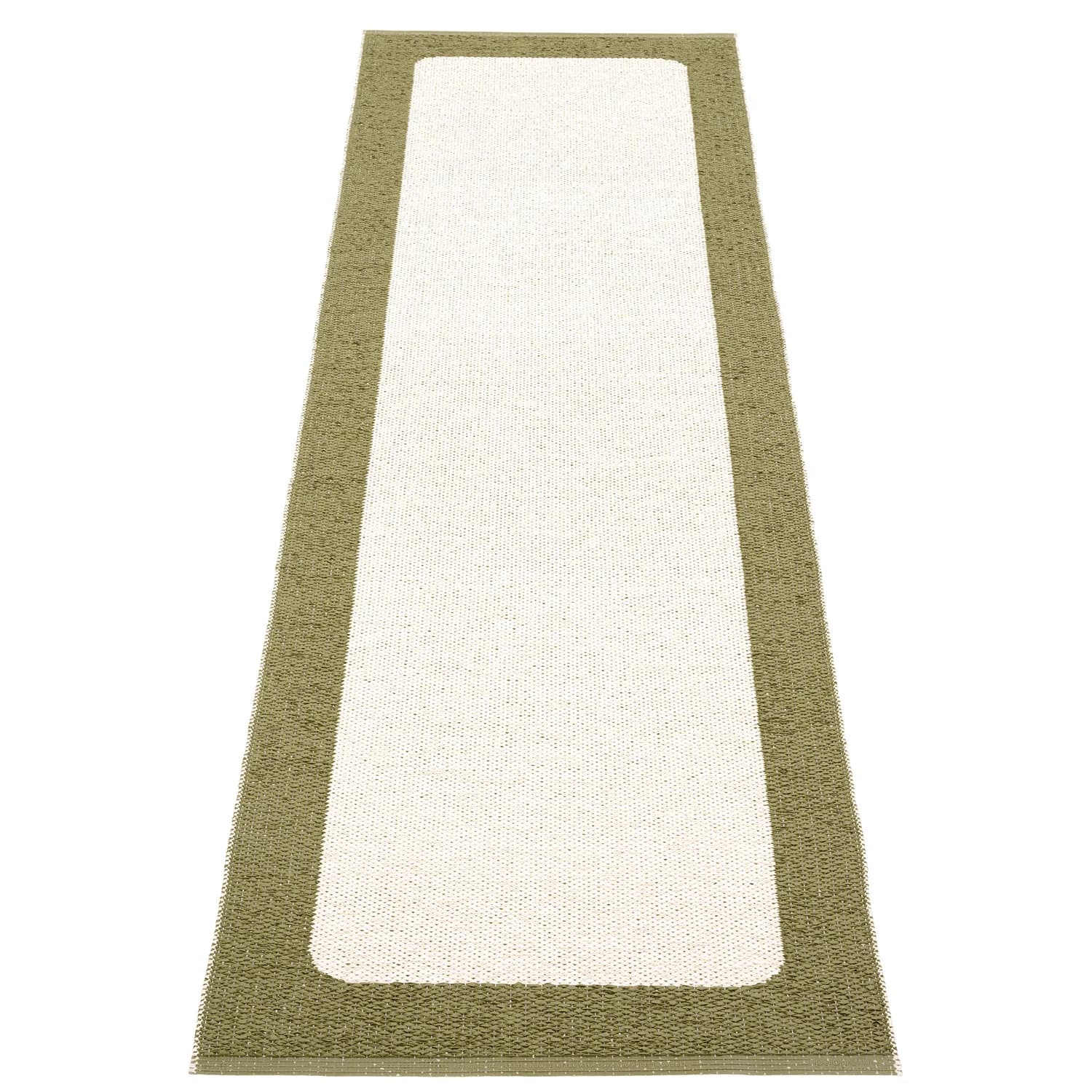 Pappelina, Ilda Teppich 70x240 cm pine / vanilla