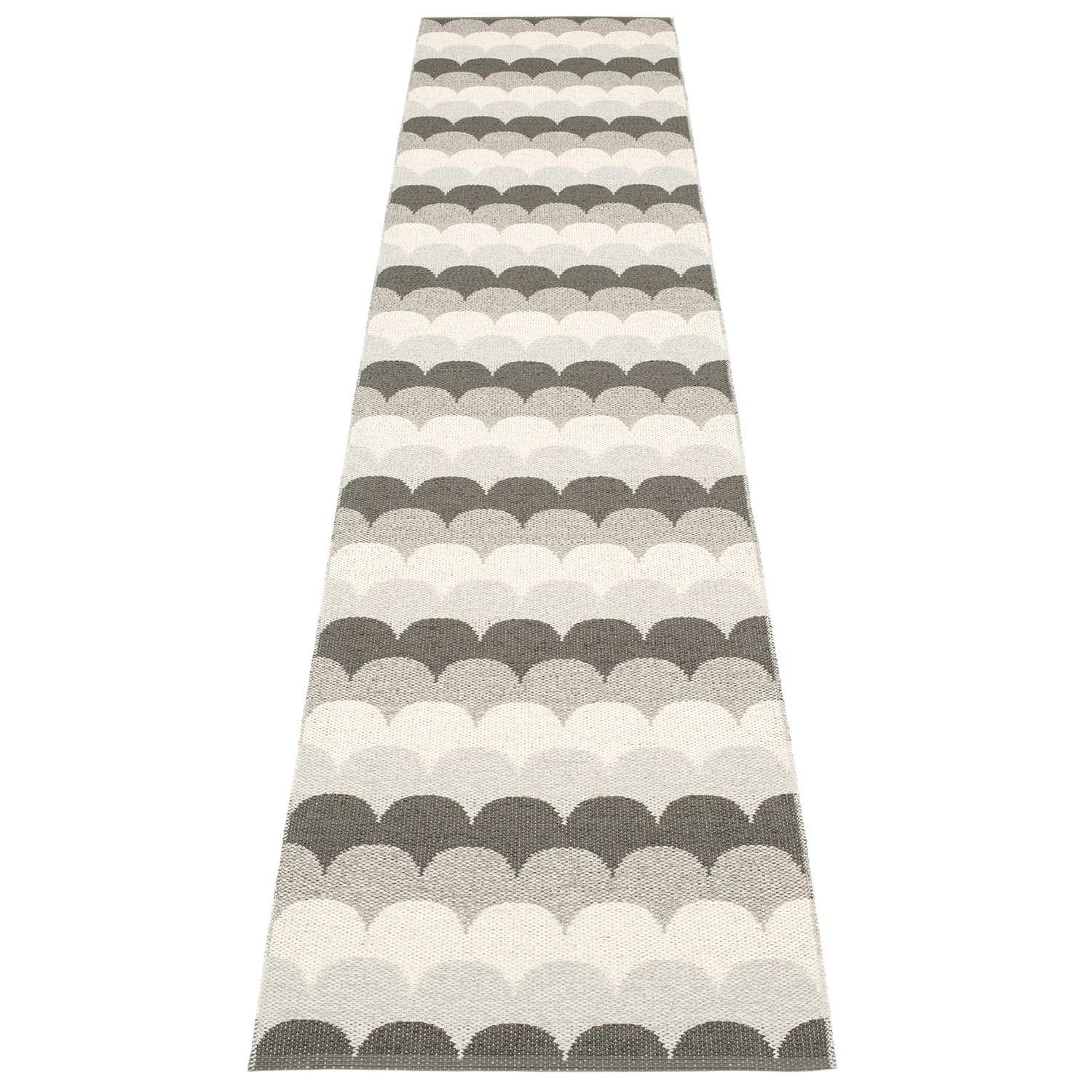 Pappelina, Koi Teppich 70x350 cm stone metallic