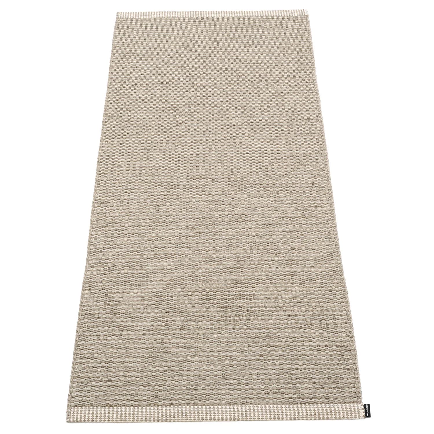 Pappelina, Mono Teppich 60x150 cm dark linen / linen