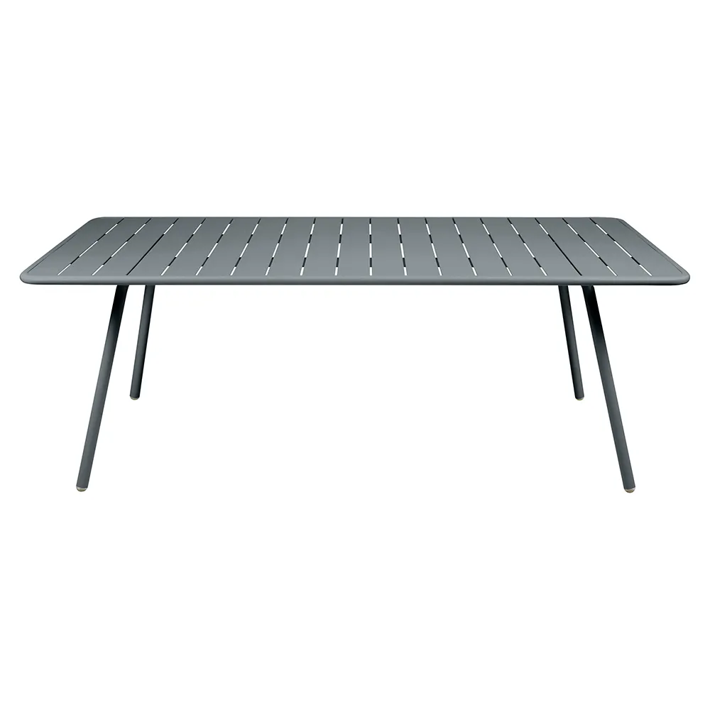 Fermob, Luxembourg esstisch 100x207 cm Storm Grey