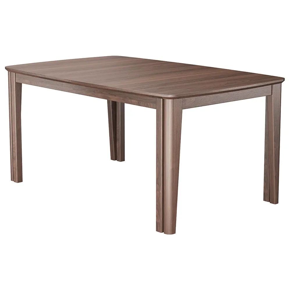 Skovby, SM107 Esstisch 101x160-316-368 cm Lackiertes Walnussholz