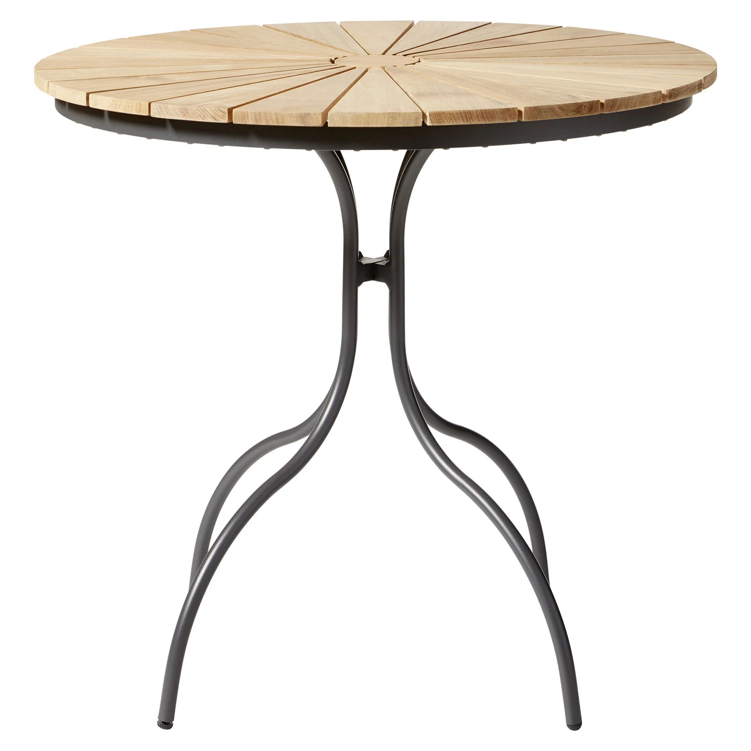 Cinas, Hard & Ellen Couchtisch 80 cm anthrazit/teak