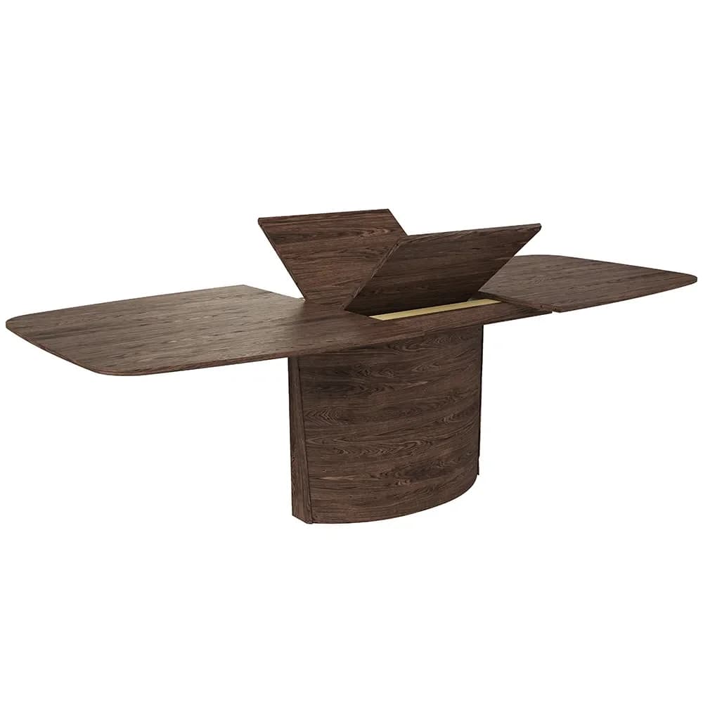 Skovby, Sm117 Tisch Walnuss Lack 192-252X102X74Cm