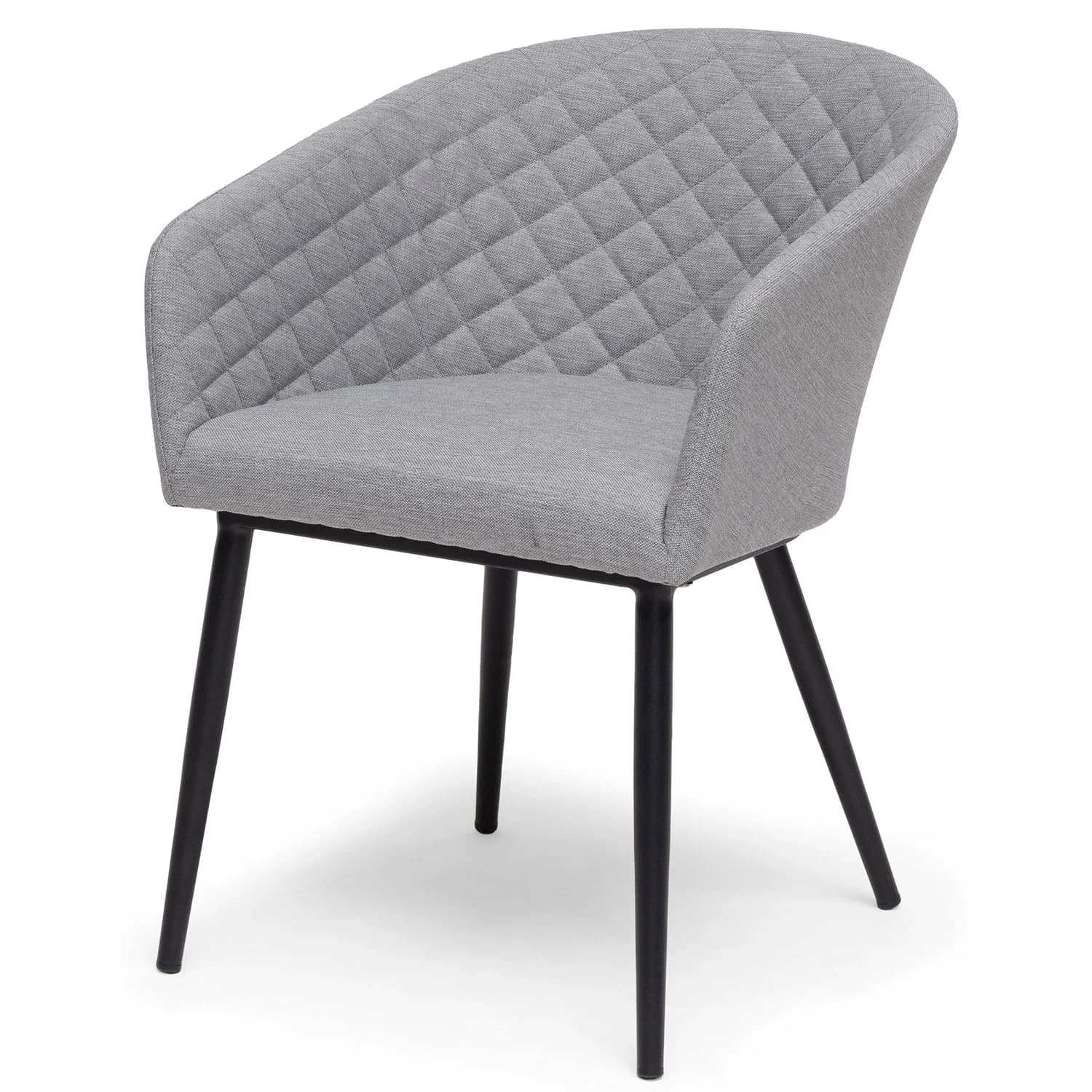 Hillerstorp, Oxhult Stuhl 2er-Pack Grau Aluminium