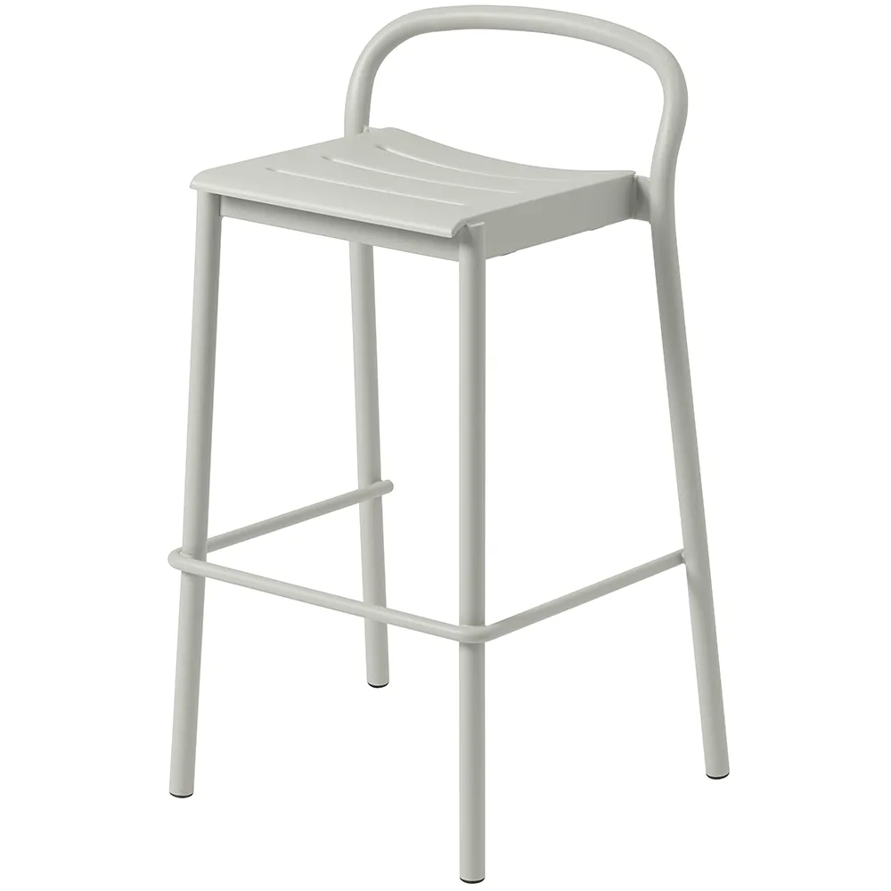 Muuto, Linear Steel Barhocker Grey