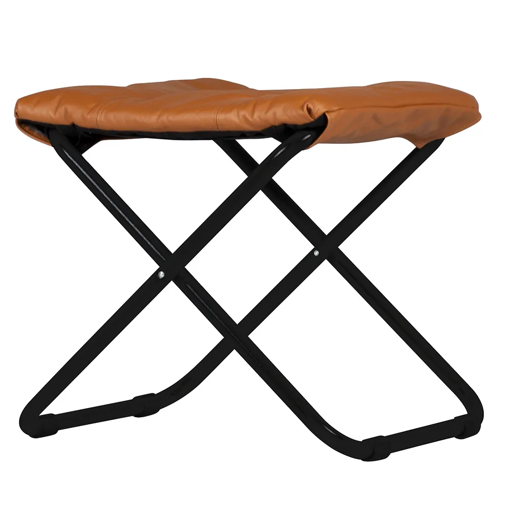 Fiam, Chico Fußhocker cognac Leder
