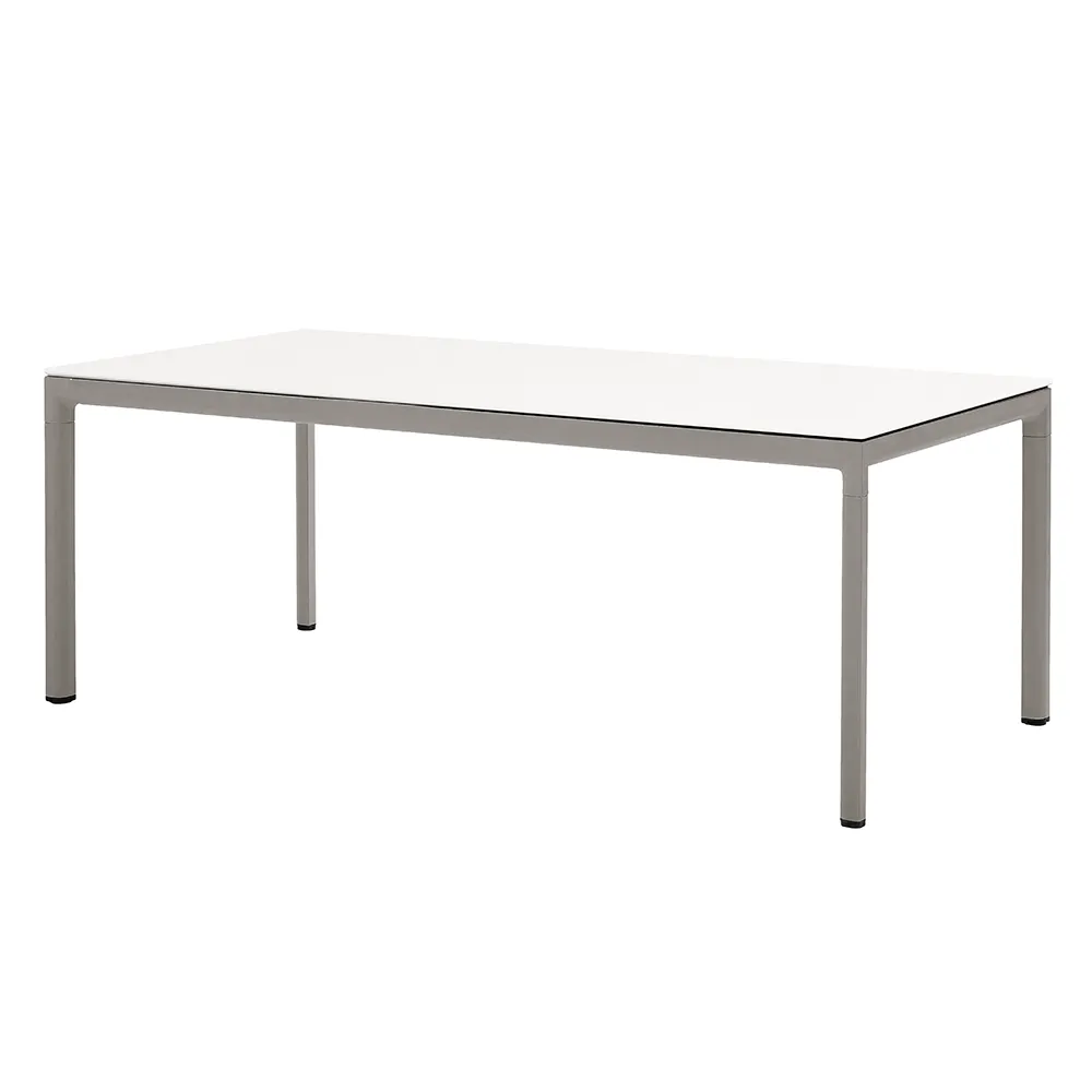 Cane-line, Drop tischgestell 200 x 100 cm Taupe