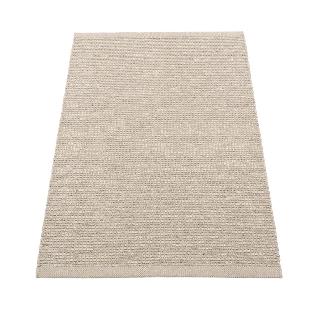 Pappelina, Emm teppich 70 x 120 cm Linen/Linen Metallic