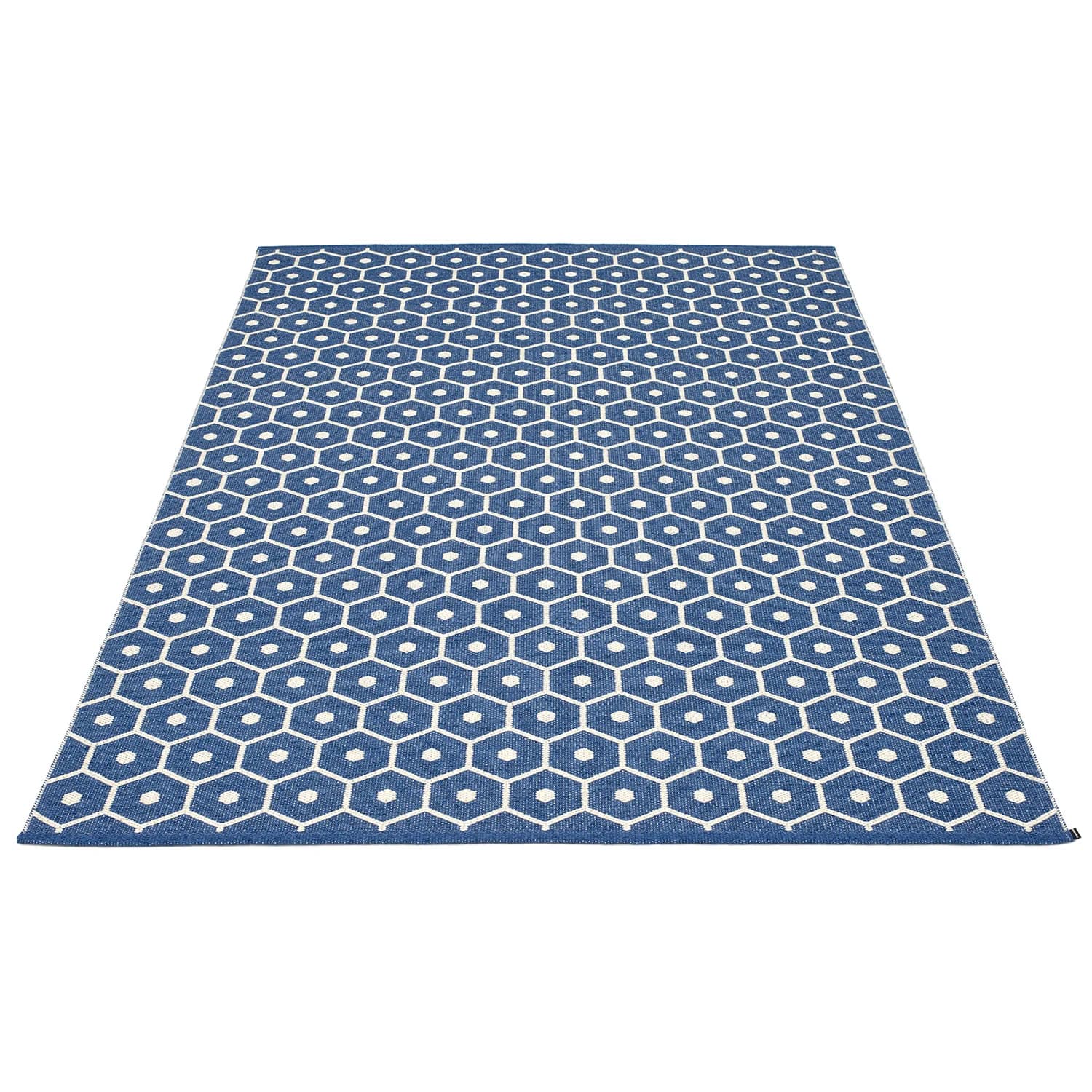 Pappelina, Honey Teppich 180x260 cm denim / vanilla
