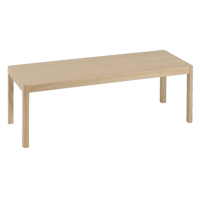 Muuto, Workshop Couchtisch 43 x 120 cm - Oak Veneer Oak