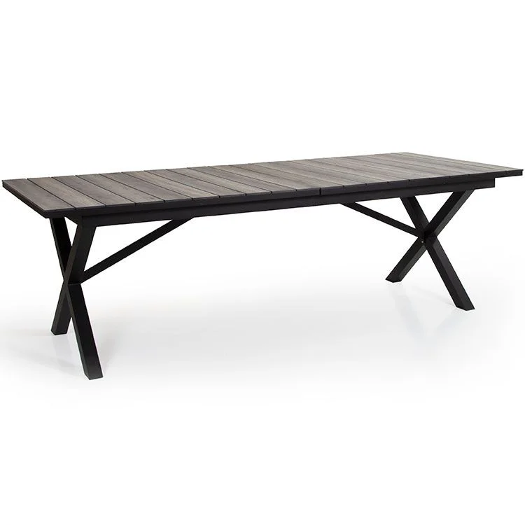 Brafab, Hillmond Ausziehtisch 100x238-297 cm schwarz/natur