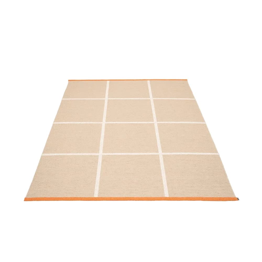 Pappelina, Gewebter Teppich Criss Beige 180x260 cm