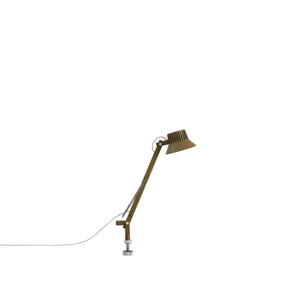Muuto, Dedicate Tischleuchte / w. Pin - S1 - Brown Green