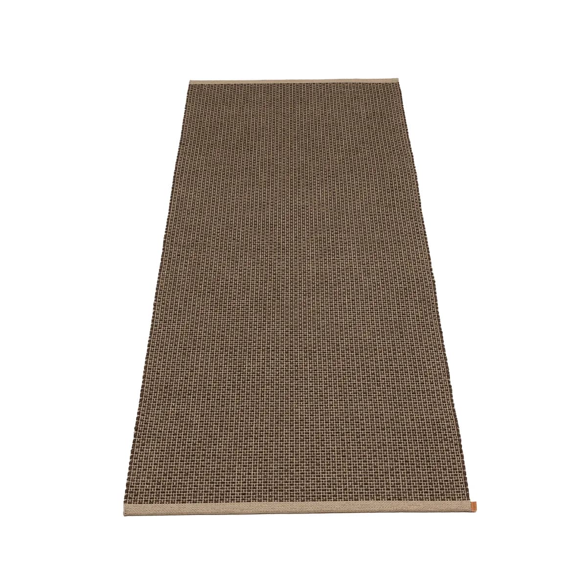 Pappelina, Waschbarer Kunststoffteppich NILS Dark Olive 70x300 cm