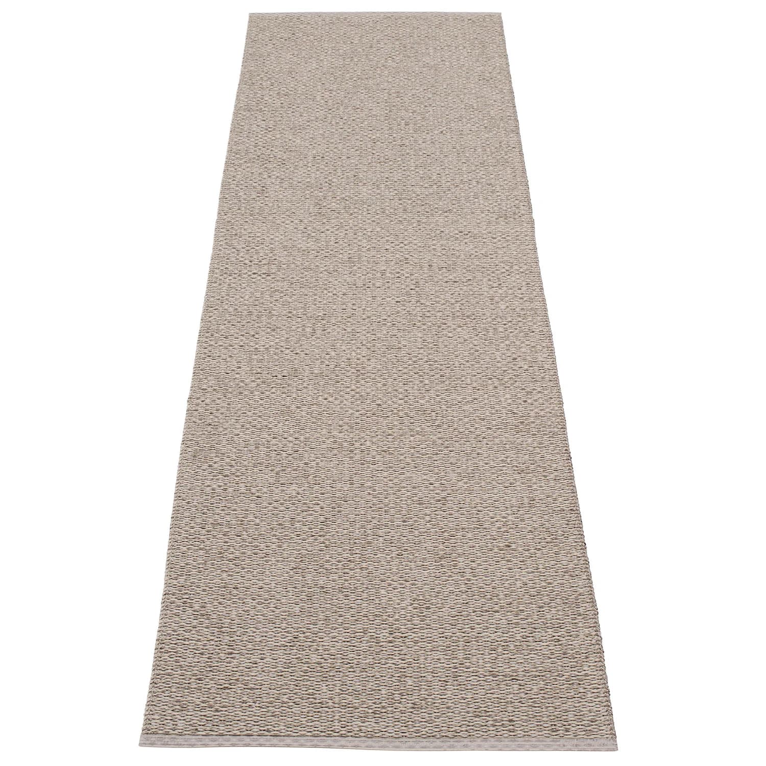 Pappelina, Svea Teppich 70x240 cm mud metallic / mud
