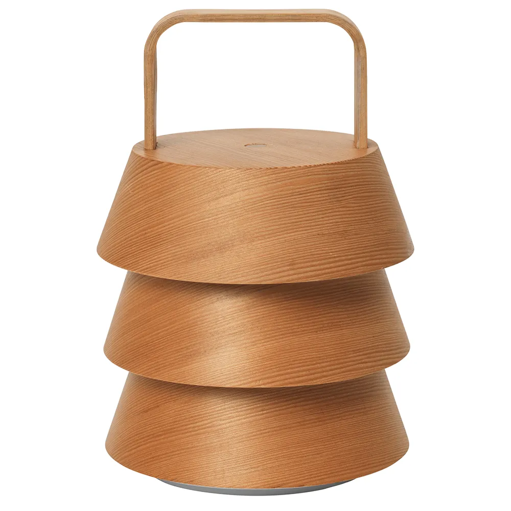 ferm LIVING - Luver Portable Tischleuchte Natural