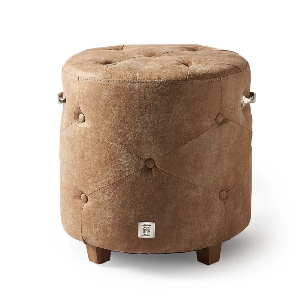 Riviera Maison, Fußhocker Bowery Camel