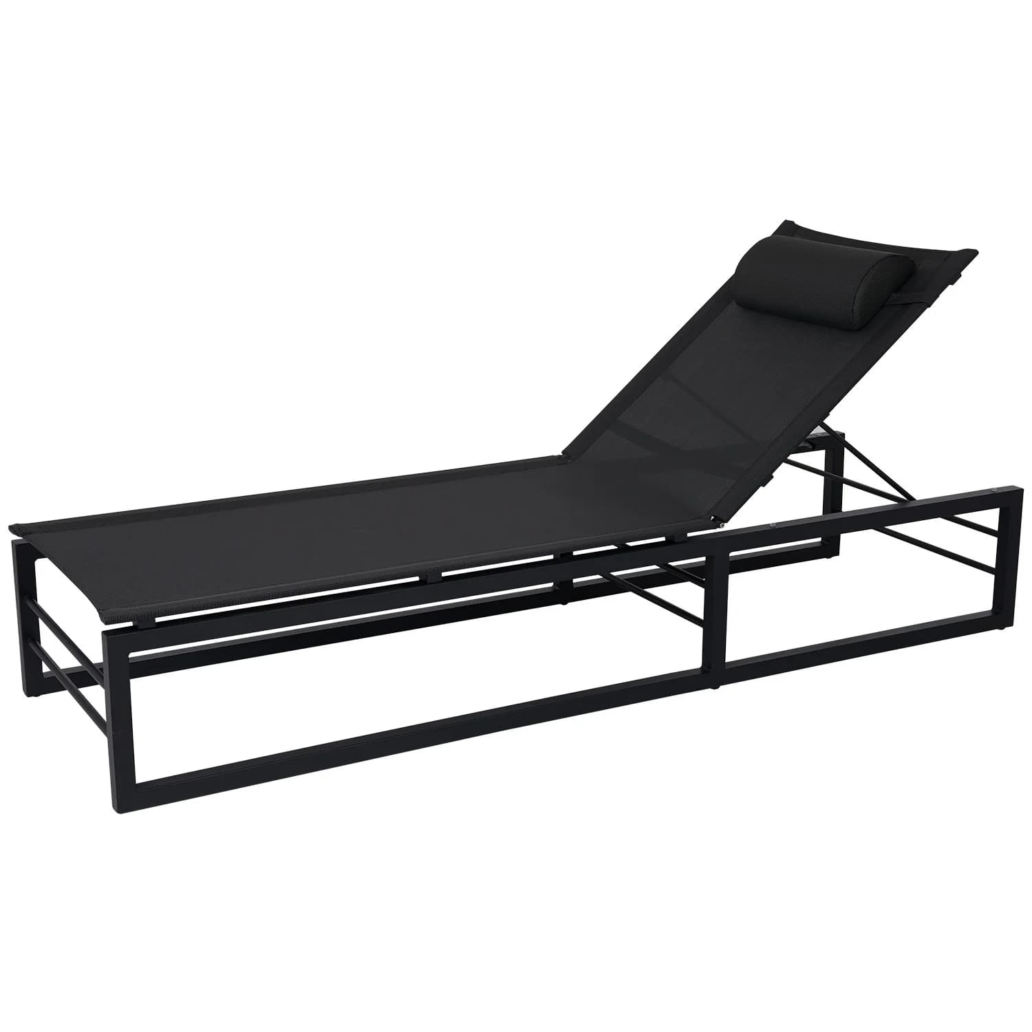 Brafab, Vevi Tagesbett schwarz/schwarz