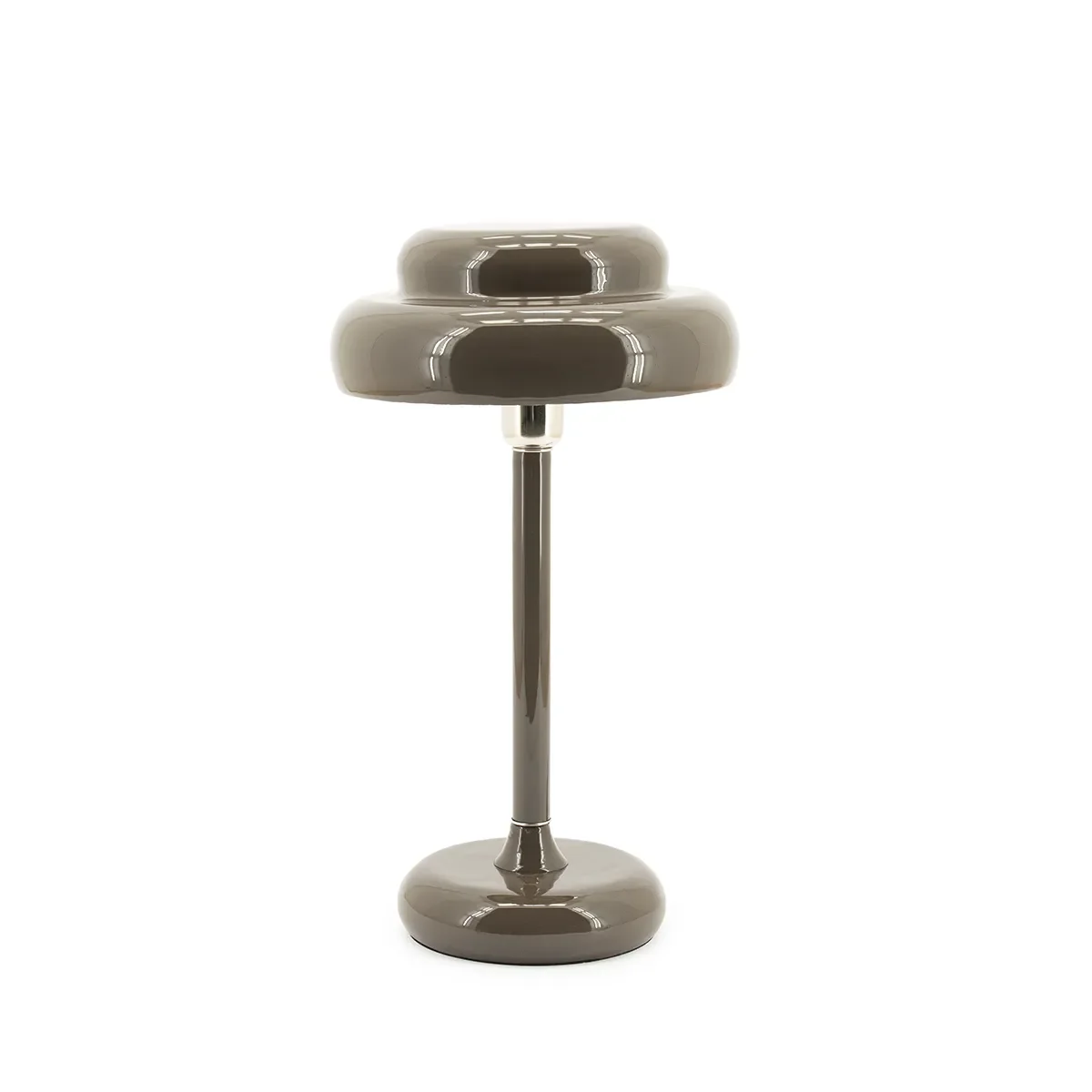 By-Boo, Dimmbare Tischlampe Pomm Dark Brown H 47,5 cm