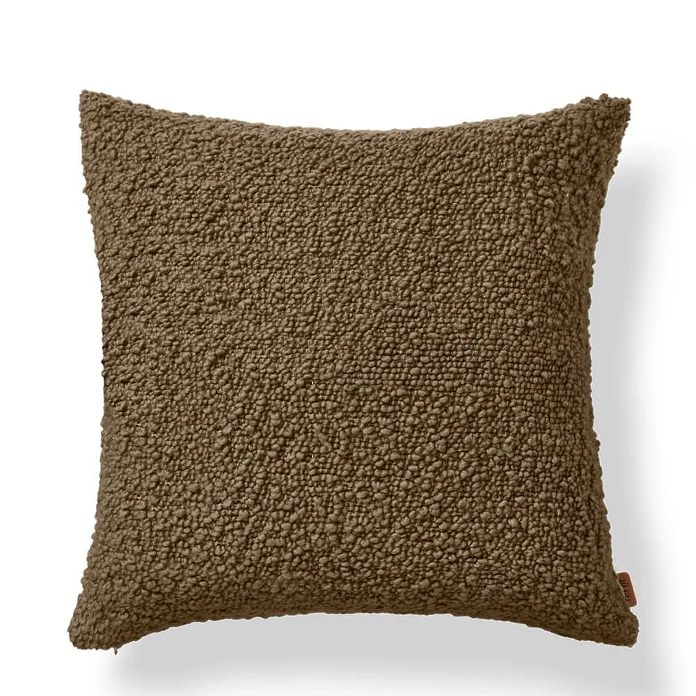 Ferm Living, Kissenbezug aus Wolle Moor Olive