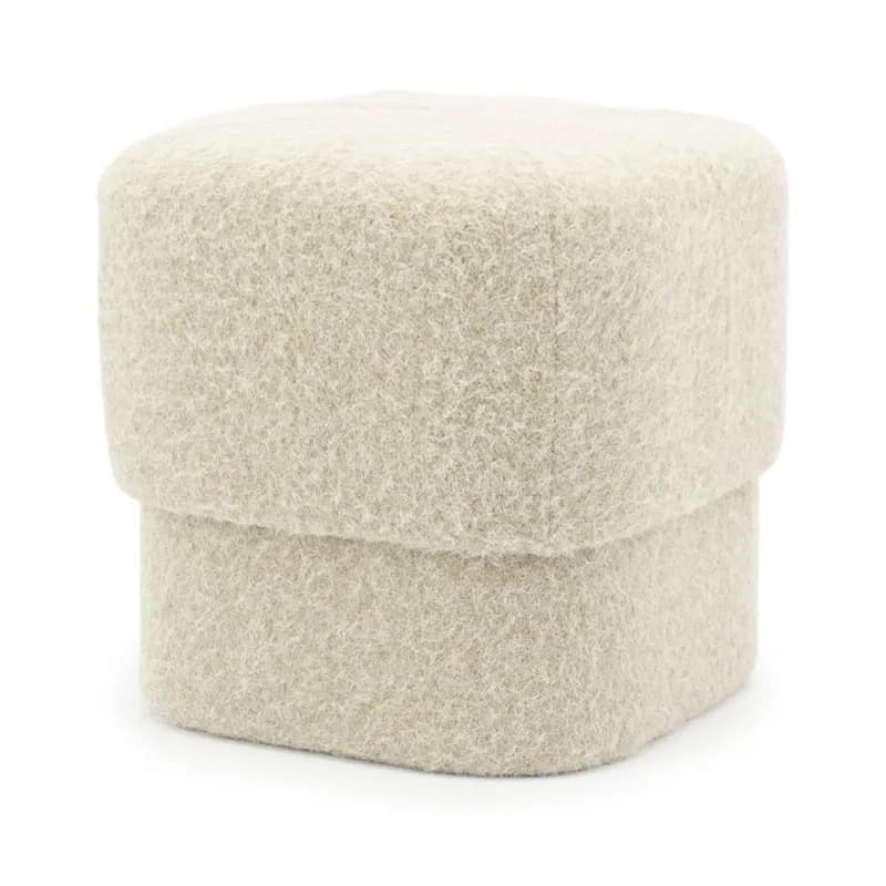 By-Boo, Stool Kelso - taupe 40x40x40 cm