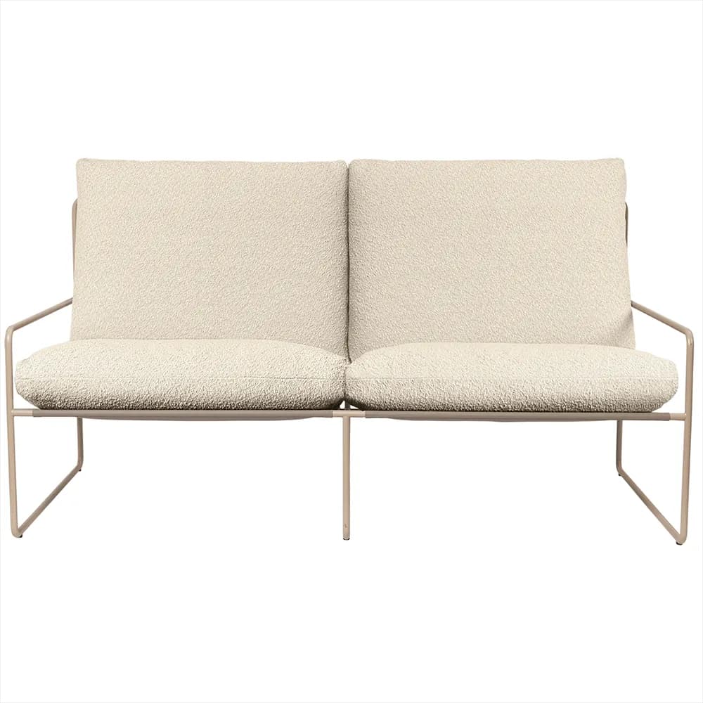 Ferm Living, Desert 2-Sitzer Sofa Cashmere/Off-white