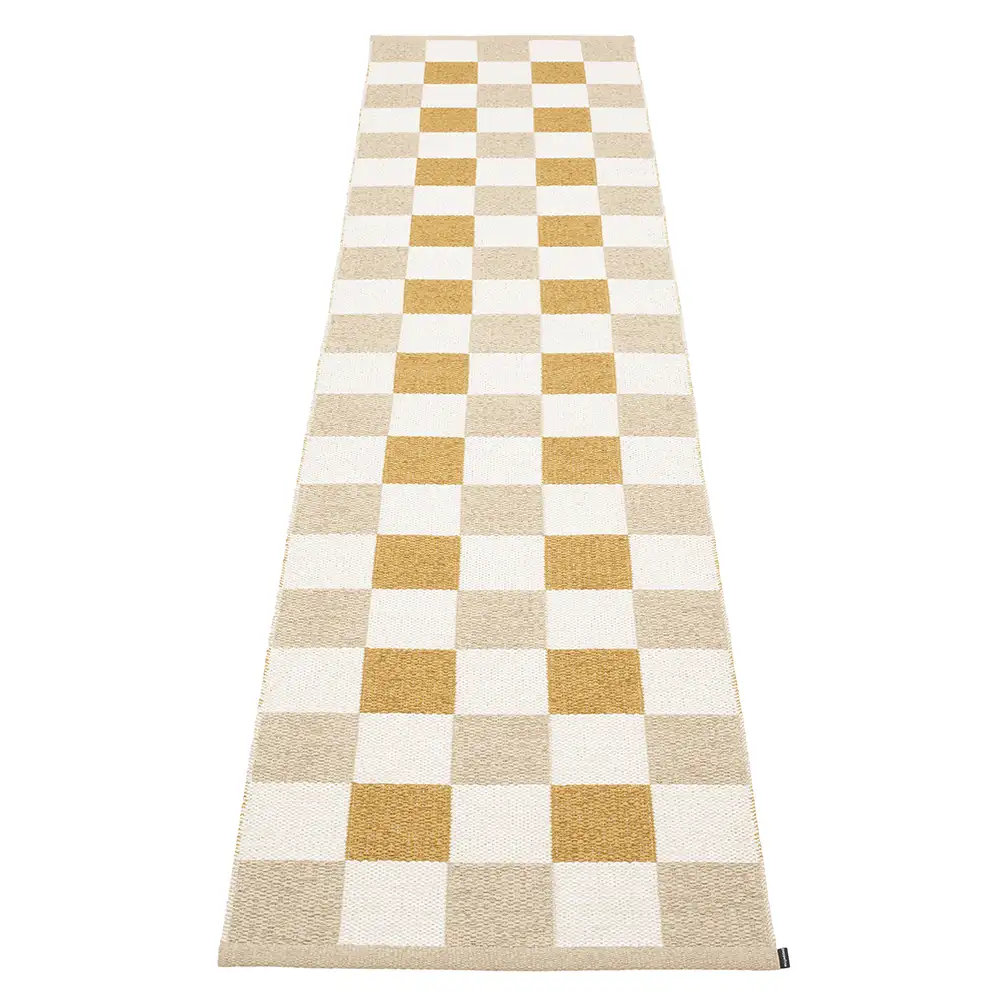 Pappelina, Pix Teppich 70x300 cm Beige/Vanilla/Ochre